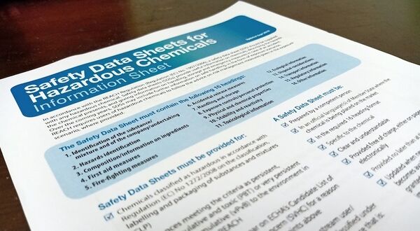Back to basics: why Safety Data Sheets matter