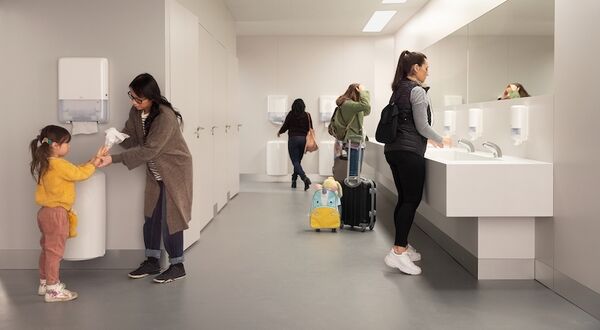 What makes a washroom unusable?
